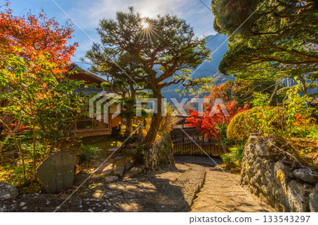 Autumn leaves at Akazawa-juku, Hayakawa Town, Yamanashi Prefecture Autumn leaves at Akazawa-juku, Hayakawa Town, Yamanashi Prefecture 133543297