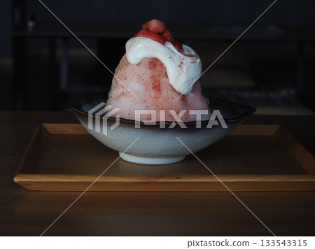 Shaved ice at a cafe near Shimonada Station 133543315