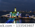Night view of the illuminated Pukarisanbashi Pier Pacifico Yokohama Winter Illuminations 2025 133543407