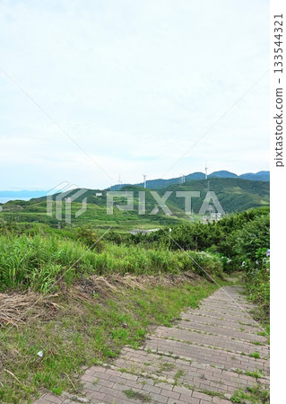 從塔皮岬燈塔（青森縣）眺望 133544321