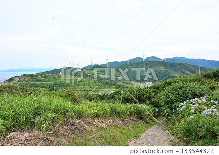 從塔皮岬燈塔（青森縣）眺望 133544322