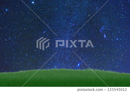 草原觀星影像合成圖 133545012