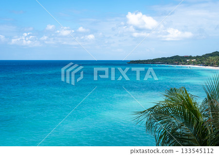 Turquoise waters at Bira Beach, Sulawesi, Indonesia coastline view Turquoise waters at Bira Beach, Sulawesi, Indonesia coastline view 133545112