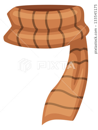 A scarf with the number 7 on it A scarf with the number 7 on it 133545175