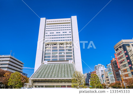 Tokyo cityscape in Japan, including Nakano Sun Plaza in front of Nakano Station (November 21st) 133545333
