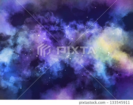 夢幻般的太空風格柵格背景,帶有藍色和紫色星雲 | 太空、星雲、星星、夜空、藍紫色 夢幻般的太空風格柵格背景,帶有藍色和紫色星雲 | 太空、星雲、星星、夜空、藍紫色 133545911