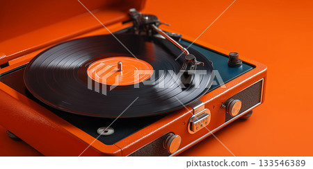 Stereo Turntable Vinyl Record Player Analog Retro Vintage Stereo Turntable Vinyl Record Player Analog Retro Vintage 133546389