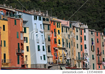 Colour Houses Portovenere Italy 133546909