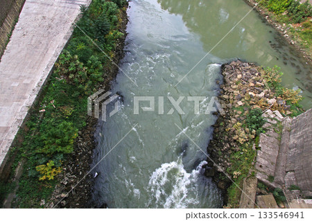 Tiber River Rome Aerial Tiber River Rome Aerial 133546941