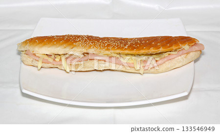 Ham and Cheese Sandwich Ham and Cheese Sandwich 133546949