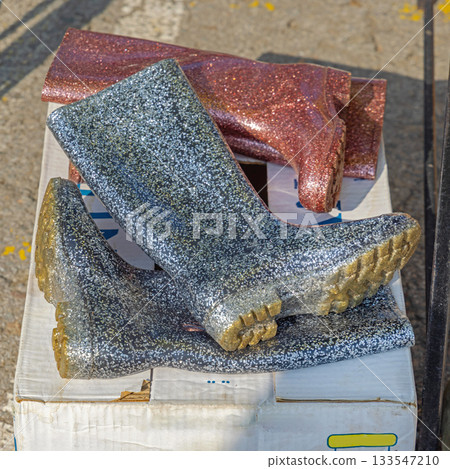 Glitter Rain Boots 133547210