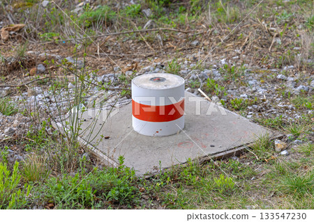 Geodetic Land Mark Bollard Geodetic Land Mark Bollard 133547230
