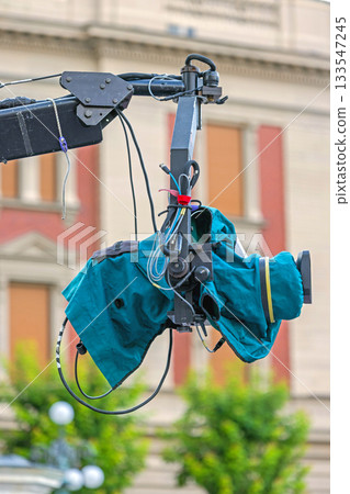 Camera Crane Weather Cover Camera Crane Weather Cover 133547245