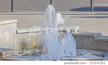 Water Jet Geyser Fountain Water Jet Geyser Fountain 133547261