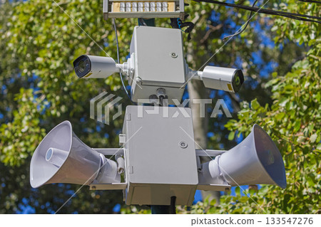 Public Outdoor Security System Public Outdoor Security System 133547276