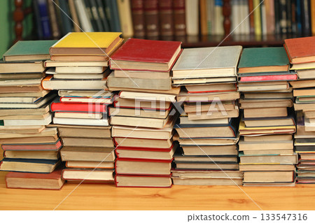 Library Table Books Library Table Books 133547316