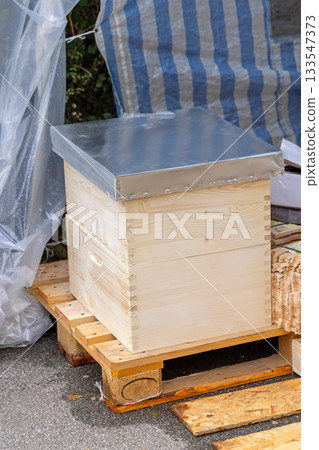 New Beehive at Pallet New Beehive at Pallet 133547373