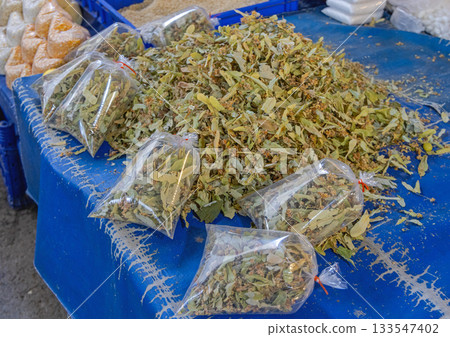 Dried Linden Flower Bags 133547402