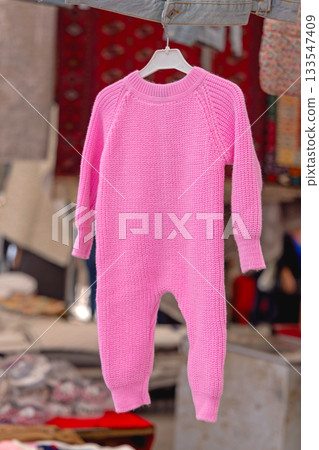 Knitted Warm Romper Child 133547409