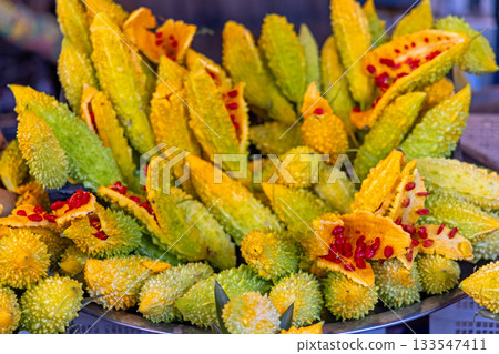 Momordica Bitter Melon 133547411