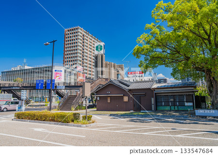 The streets around Okazaki Castle Park in Okazaki City (Aichi Prefecture) 133547684