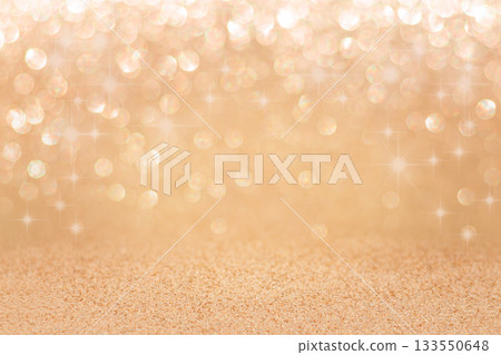 Golden glitter bokeh background with sparkling lights and warm glow Golden glitter bokeh background with sparkling lights and warm glow 133550648