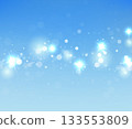 Shiny Blue Vector Bokeh Background For Christmas And Holiday Decor 133553809