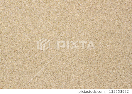 Uniform beige granular surface creates soft natural texture resembling fine sand. Concept of texture minimalism, texture pattern, softness form, calm neutral background Uniform beige granular surface creates soft natural texture resembling fine sand. Concept of texture minimalism, texture pattern, softness form, calm neutral background 133553922