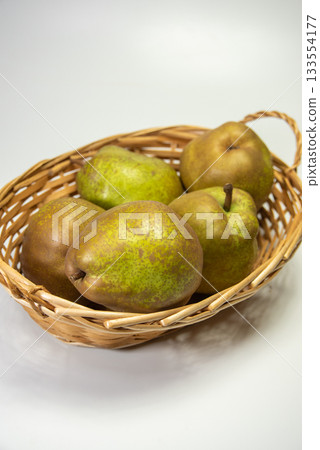 Pears in a basket Pears in a basket 133554177