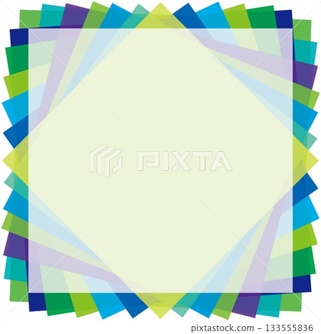 Geometric pattern square frame Geometric pattern square frame 133555836