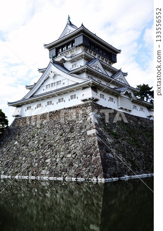 Kokura Castle's keep seen from below Kokura Castle's keep seen from below 133556552