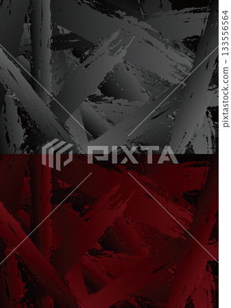 Gradient brush line background illustration. Black and red variations. Gradient brush line background illustration. Black and red variations. 133556564