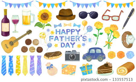 父親節插圖集 133557513
