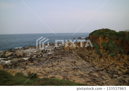 台灣野柳地質公園景觀 台灣野柳地質公園景觀 133557963