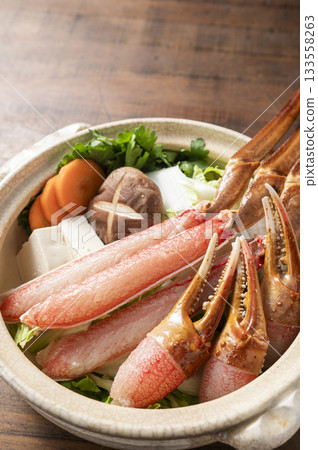 螃蟹火鍋烹飪前 133558263