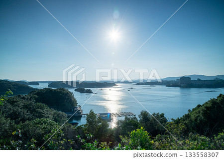 三重縣志摩市阿厝灣景色 三重縣志摩市阿厝灣景色 133558307