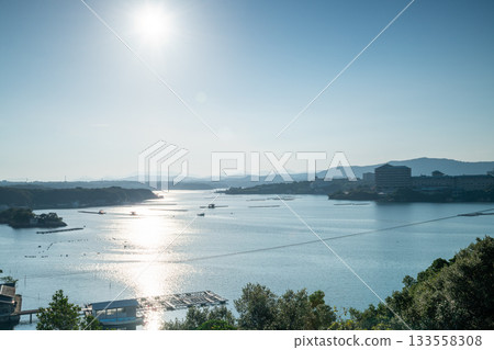 三重縣志摩市阿厝灣景色 三重縣志摩市阿厝灣景色 133558308