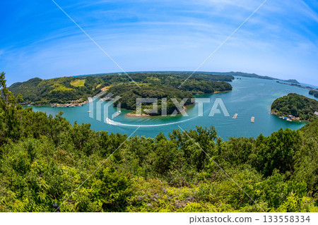 Scenery of Ago Bay, Shima City, Mie Prefecture 133558334