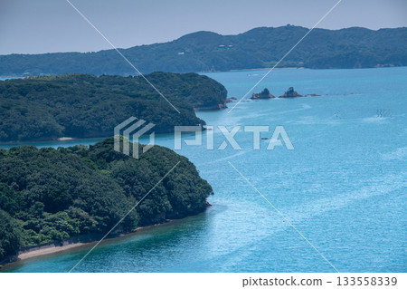 Scenery of Ago Bay, Shima City, Mie Prefecture 133558339
