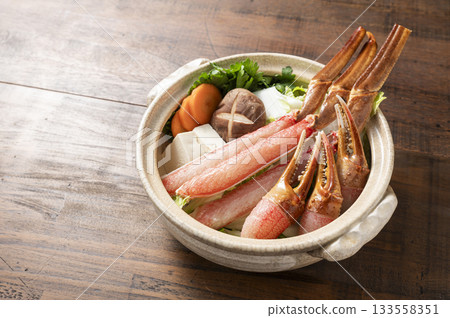 螃蟹火鍋烹飪前 133558351