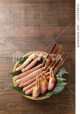 部分解凍的雪蟹 133558415