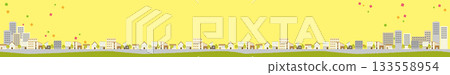 Cityscape illustration background Cityscape illustration background 133558954
