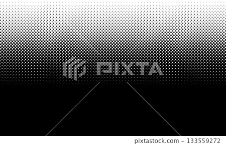 Halftone square tiles extending upwards Halftone square tiles extending upwards 133559272