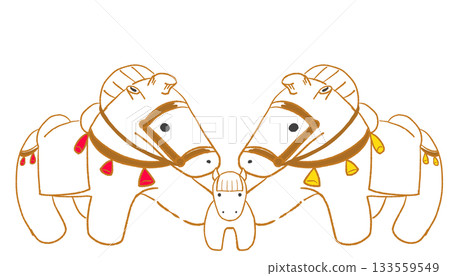 白馬的父母和子女 133559549