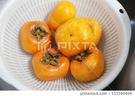 柿子,秋季風味,水果 柿子,秋季風味,水果 133560404