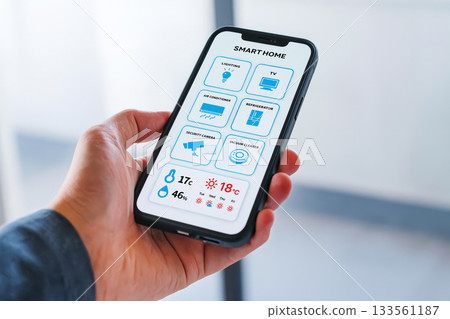 Smart home operation screen 133561187