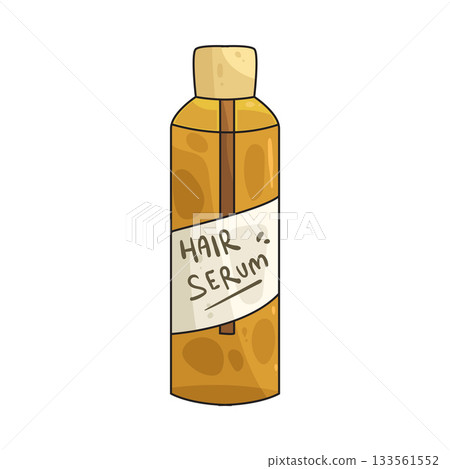 illustration of Hair Serum 133561552