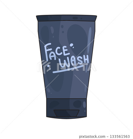 illustration of Face Wash 133561563
