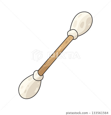illustration of Cotton Swab 133561564