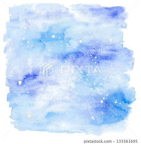 Beautiful watercolor smudged blue gradient background Beautiful watercolor smudged blue gradient background 133561695